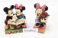 Lot 3764 - Disney Showcase selection and others relating...