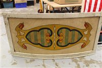 Lot 3777 - A large Fairground wooden painted Hoopla panel