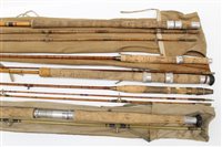 Lot 3781 - James Walker fly fishing rod in bag, plus...