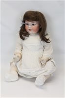 Lot 2712 - Doll - Heubach Koppelsdorf bisque head 320-12 -...