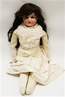 Lot 2718 - Doll - Armand Marseille bisque head and...