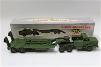 Lot 2747 - Dinky Supertoy Tank Transporter no. 660 - boxed