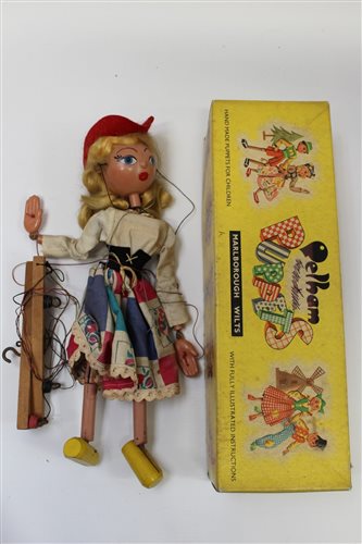 Lot 2769 - Pelham Puppet - European Girl - in yellow...