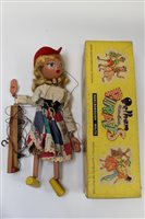 Lot 2769 - Pelham Puppet - European Girl - in yellow...