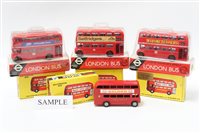 Lot 2805 - Budgie Routemaster Bus duplicated selection -...