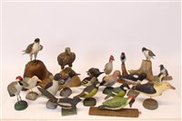 Lot 3592 - Large collection of Scandinavian carved 'folk...