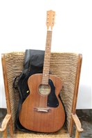 Lot 3594 - 1970s Peerless Folk guitar model no. 3163 -...