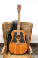 Lot 3595 - Rare 1970s six-string acoustic guitar K550 -...