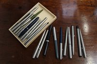 Lot 3783 - Collection of pens and biros including Parker