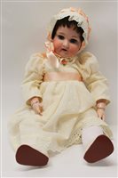 Lot 2824 - Doll - Armand Marseille - bisque head DRGM 390...