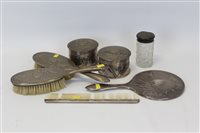 Lot 3538 - Late 19th / early 20th century Chinese silver...