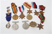 Lot 3607 - Collection of military Medalss and ribbons -...