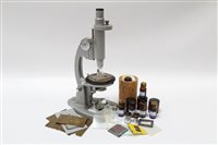 Lot 3571 - Monocular jewellers' - gemmologist microscope...