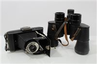 Lot 3668 - Pair Ross Spectaross 8x40 binoculars in a...