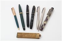 Lot 3671 - Collection of pens and propelling pencils -...