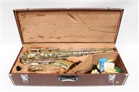 Lot 3789 - Yamaha tenor saxophone model YTS23, cased