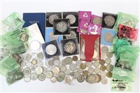 Lot 3617 - Coins selection - including G.B. Crowns, some...