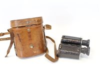 Lot 3622 - Pair Edwardian Trieder binoculars with...