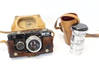 Lot 3632 - Zeiss Ikon Cantox IF rangefinder Camerasera...