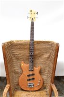 Lot 3610 - Scott Whitley SWB-1 Standard bass guitar with...