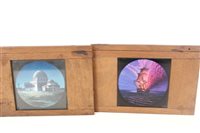 Lot 3654 - Six good Newton lantern slides - including...