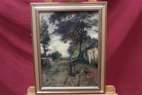 Lot 1086 - Norman M. MacDougall (1852 - 1939), oil on...