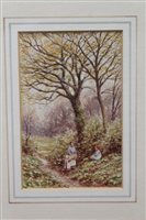 Lot 1105 - William Harford, late Victorian watercolour -...