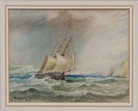 Lot 1107 - Thomas Bush Hardy (1842 - 1897), watercolour -...