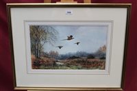 Lot 1064 - Brian Fensome, contemporary watercolour -...