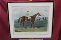 Lot 1065 - Victorian hand-coloured engraving - Thormanby...