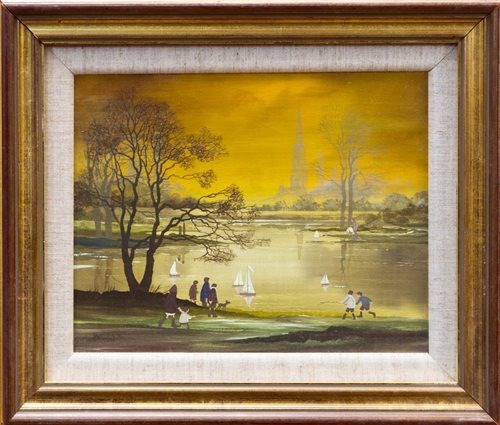 Lot 1192 - *Braaq (Brian Shields 1951 - 1997), oil on...