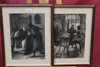 Lot 1268 - Amédée Forestier (1854 - 1930), pair of...