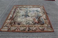 Lot 1507 - Aubusson-style tapestry wall hanging with 17th...