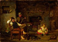 Lot 1088 - John Brown Abercrombie (1843 - 1929), oil on...