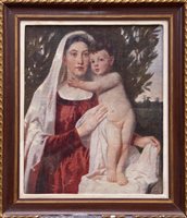 Lot 1274 - Margaret Maitland Howard (1898 - ?), oil on...