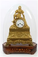Lot 1528 - 19th century French mantel Clocks &...