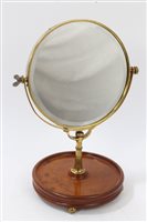 Lot 823 - Mid-19th century brass-mounted mahogany...