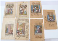 Lot 828 - Indian School 18th / 19th century - seven...