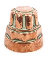 Lot 841 - Very rare 19th century miniature copper tower...