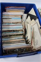 Lot 2596 - Stamps and postcards selection in two boxes -...