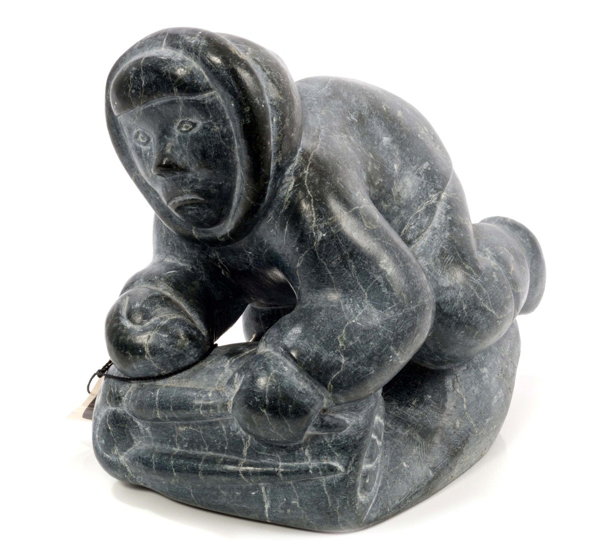 彫刻・オブジェ Inuit stone carving object Inukshuk - Inuit Soapstone Carving – Héritage Gallery