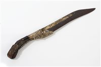 Lot 958 - 18th / 19th century Ceylonese Sinhalese dagger...