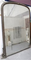 Lot 1418 - Exceptionally large Victorian overmantel...