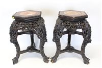 Lot 1449 - Pair of late 19th / early 20th century Chinese...