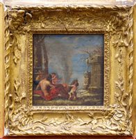 Lot 1284 - Circle of Gerard Hoet (1648 - 1733), oil on...