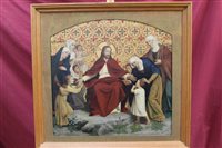 Lot 1078 - 19th century Continental School oil on panel -...