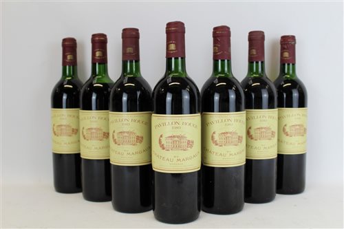 Lot 1569 - Wine - seven bottles, Pavillon Rouge Du...