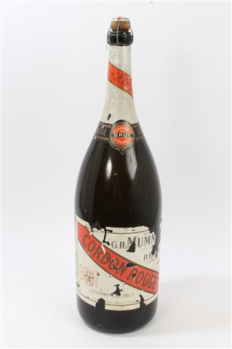 Lot 1580 - Champagne - one Methuselah, G.H.Mumm Cordon Rouge