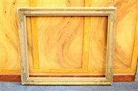 Lot 1494 - Early 19th century gilt frame, internal...