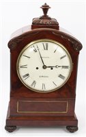 Lot 1543 - Regency period bracket Clocks & Barometersck...